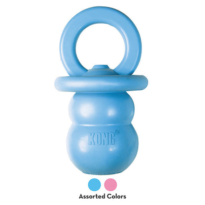 KONG Puppy Binkie Teething Treat Dispensing Dog Toy in Assorted Colours - Small