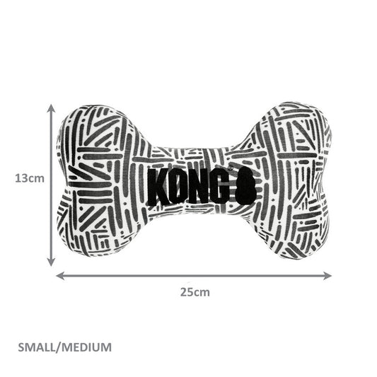 KONG Maxx Bone Puncture Resistant Plush Dogs Toy - Small/Med