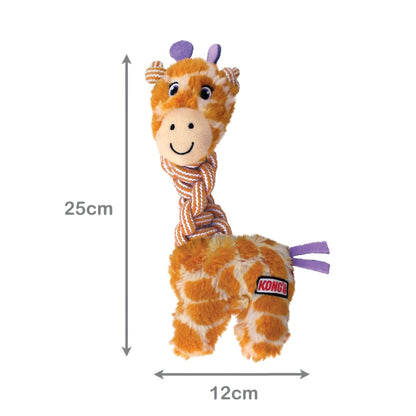 KONG Knots Twists Plush Tug Dog Toy - Sml/Med - Assorted Designs