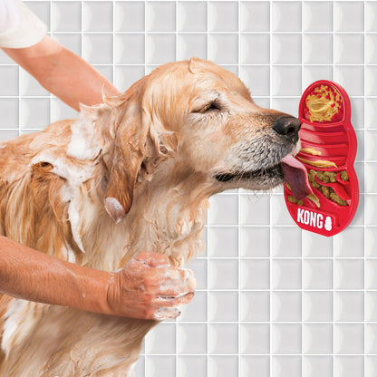 KONG Licks Mat Slow Feeder Lick Mat for Cats & Dogs - Large