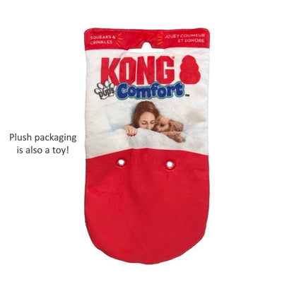 KONG Comfort Pups Plush Dog Toy - Goldie Medium