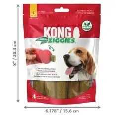 KONG Enhanced Ziggies Dog Treats Small 198g