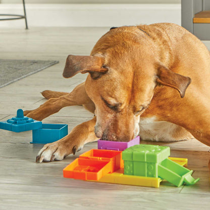 Brightkins Surprise Party! Dog Treat & Food Interactive Puzzle Toy