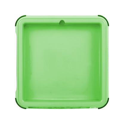 The Keeper Lickmat Pad Holder for Standard Size Lickimats - Green