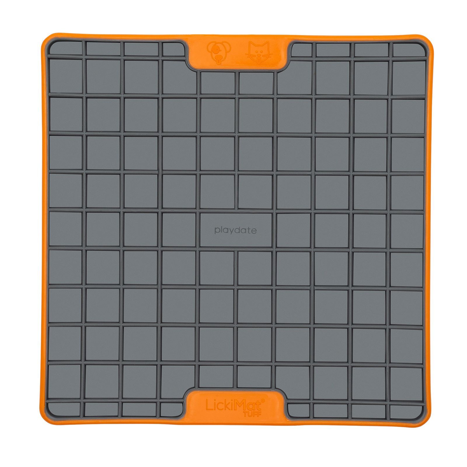 LickiMat Playdate Tuff Slow Food Bowl Anti-Anxiety Mat for Dogs