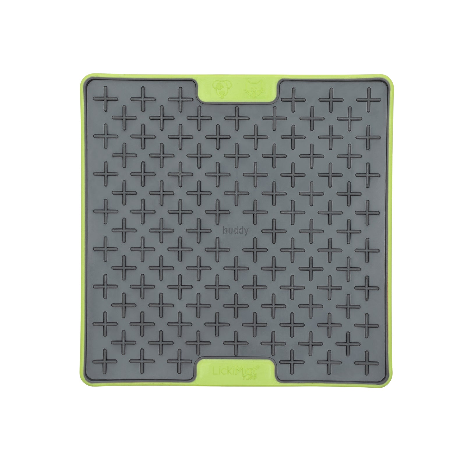 LickiMat Buddy Tuff Slow Food Bowl Anti Anxiety Licking Mat for Dogs - Blue