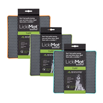 LickiMat Soother Tuff Slow Food Mat Dog Bowl