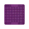 Lickimat Mini Playdate Slow Food Bowl Anti-Anxiety Mat for Dogs - Purple