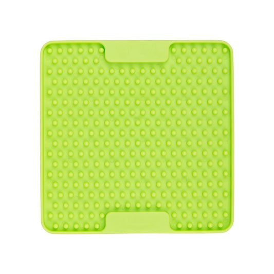 Lickimat Mini Soother Slow Food Bowl Anti-Anxiety Mat for Dogs - Green