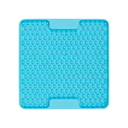 Lickimat Mini Soother Slow Food Bowl Anti-Anxiety Mat for Dogs - Turquoise