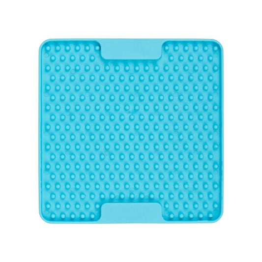 Lickimat Mini Soother Slow Food Bowl Anti-Anxiety Mat for Dogs - Turquoise