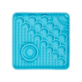 Lickimat Catster Slow Food Bowl Anti-Anxiety Mat for Cats - Turquoise