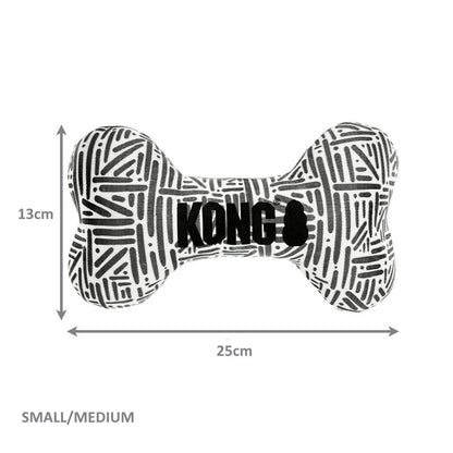 KONG Maxx Bone Puncture Resistant Plush Dogs Toy - 3 units