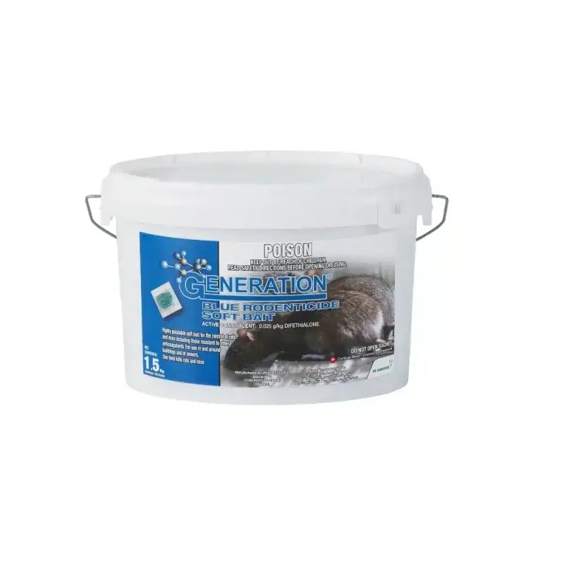 Generation Blue Soft Bait Rodenticide 1.5Kg