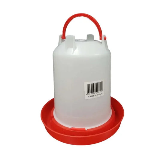 Ipetz Plastic Poultry Drinker 3L