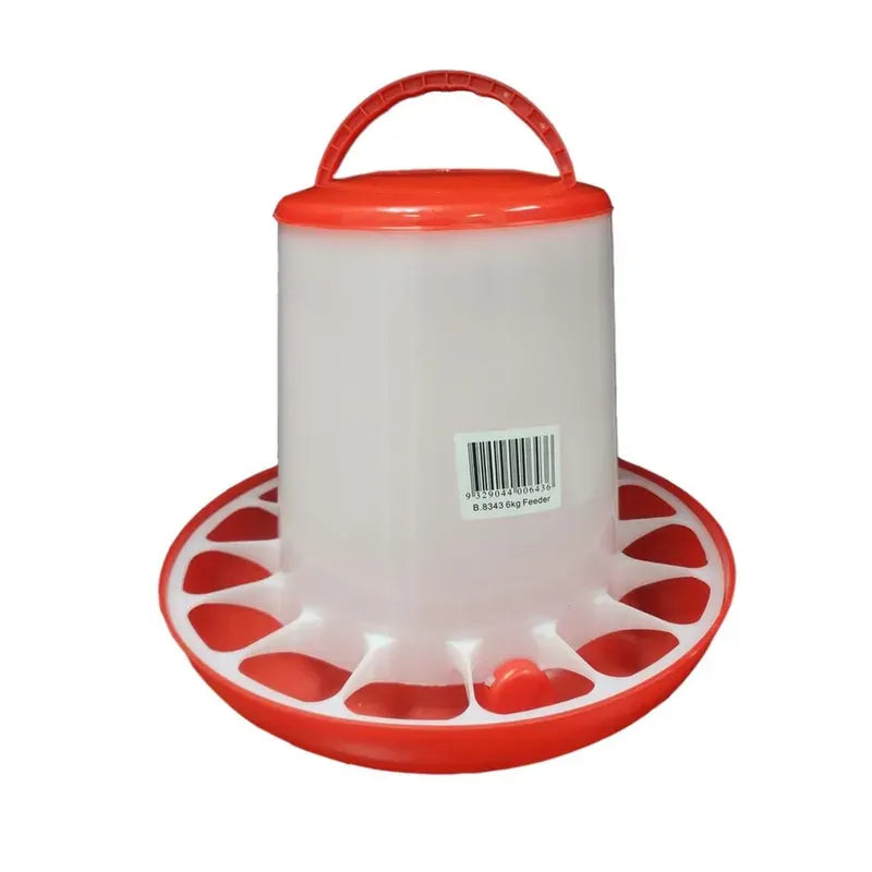 Ipetz Plastic Poultry Feeder 6Kg