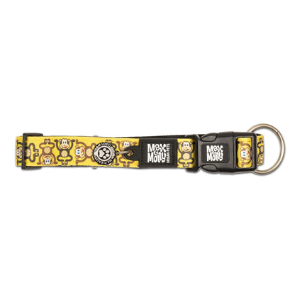 Max & Molly Smart ID Dog Collar - Monkey Maniac - X-Small