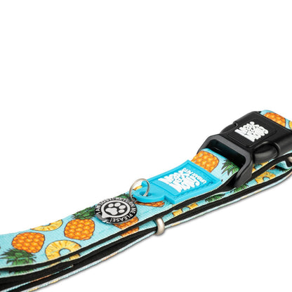 Max & Molly Smart ID Dog Collar - Sweet Pineapple - Large