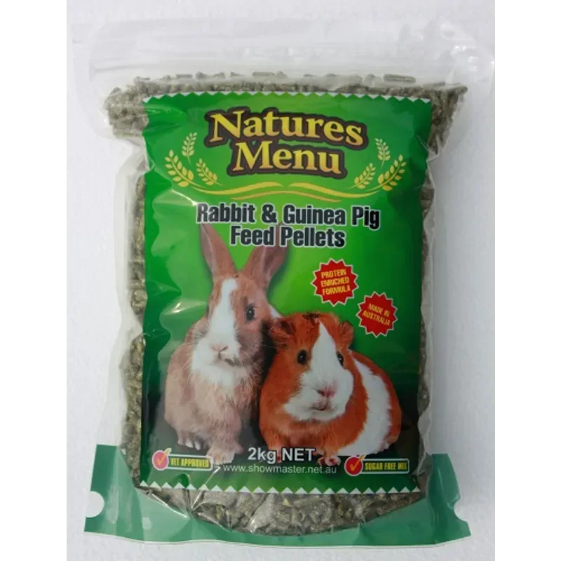 Natures Menu Rabbit & Guinea Pig Feed Pellets 2kg