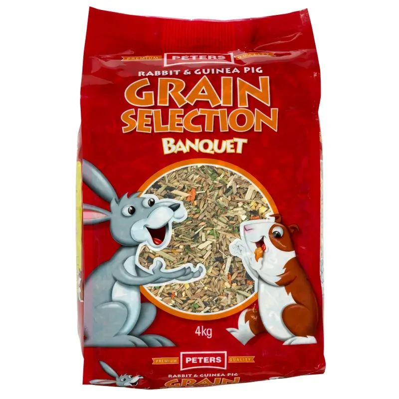 Peters Banquet Grain Selection Rabbit & Guinea Pig Food 4kg