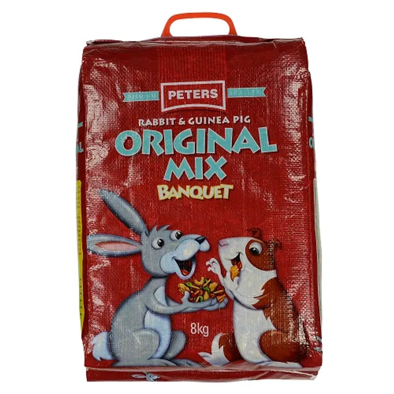 Peters Banquet Original Mix Rabbit & Guinea Pig Food 8kg