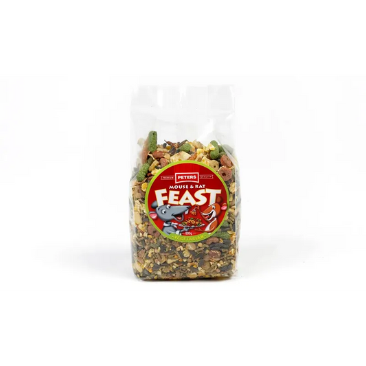 Peters Mouse & Rat Feast Vegetarian 800G 6Pk(Om6)