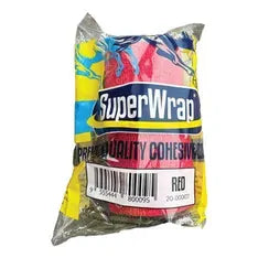 Superwrap Cocom Bandage Red 4" 12Pk (Om12)