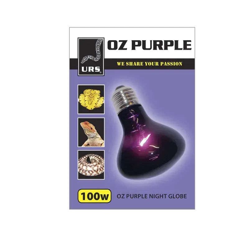 Urs Oz Purple Night Globe 100W