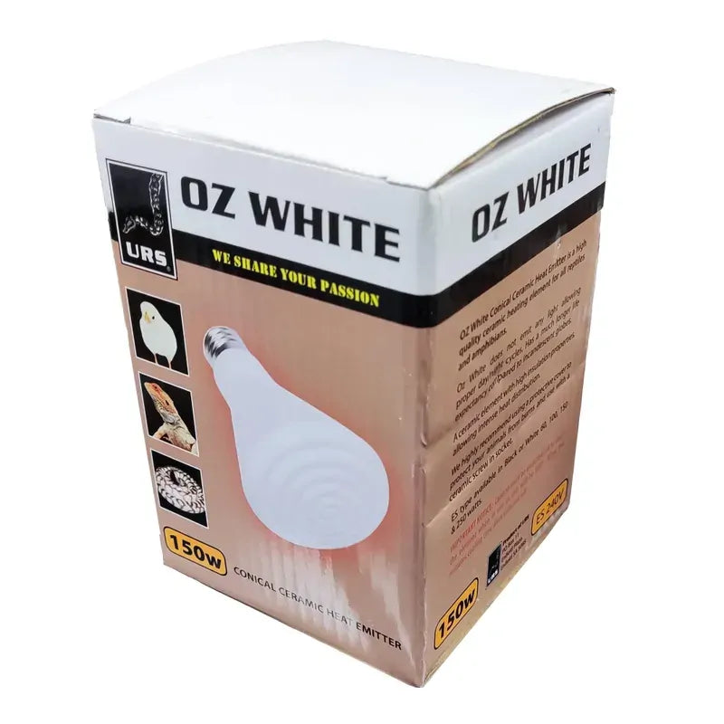 Urs Oz White Ceramic 150W