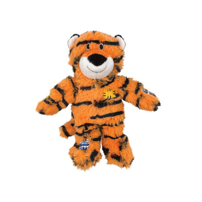 KONG Wild Knots Tiger Tug & Snuggle Plush Dog Toy x 3 units