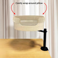 Desk Nest Warp-Around Pillow - Cream