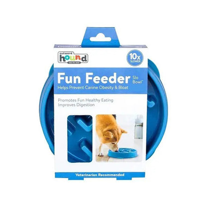 Fun Feeder Notch Blue by Outward Hound