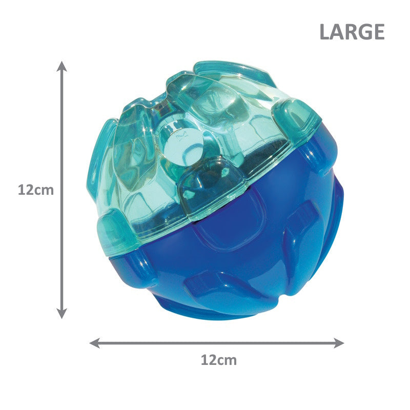 KONG Rewards Ball Interactive Treat Dispening Dog Toy - Bulk Pack of 4