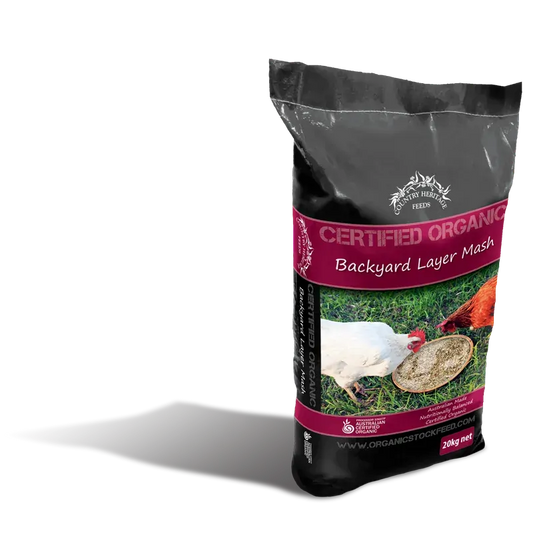 Country Heritage Organic Backyard Layer Mash 20kg