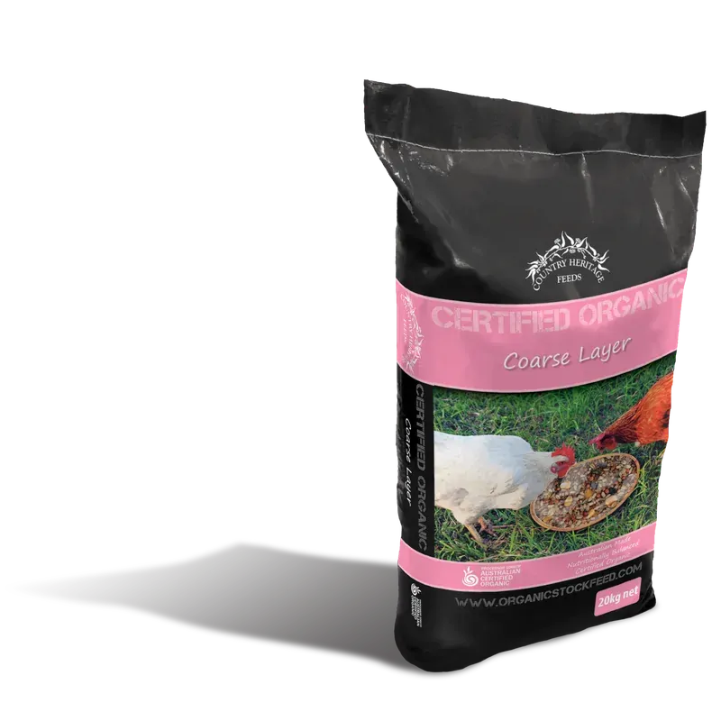 Country Heritage Organic Coarse Layer Grain Mix 20kg
