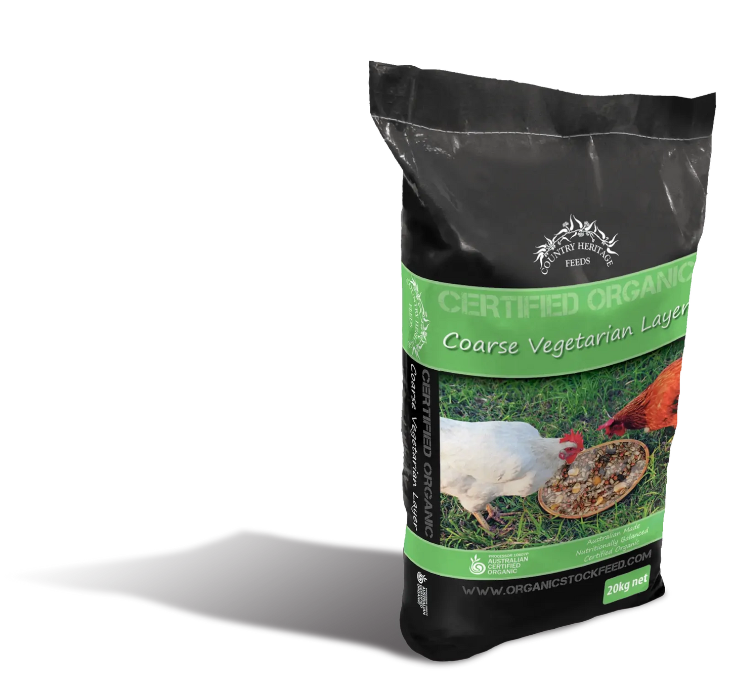Country Heritage Organic Coarse Layer Vegetarian Grain Mix 20kg