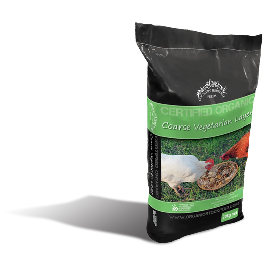 Country Heritage Organic Coarse Layer Vegetarian Grain Mix 20kg