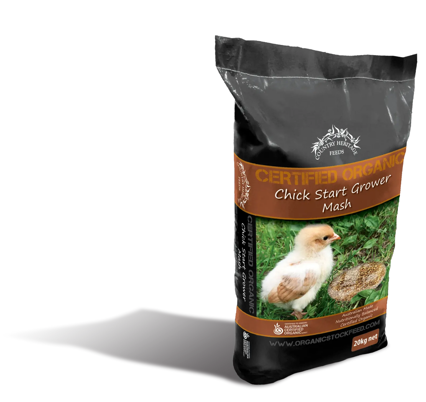 Country Heritage Organic Chick Starter Grower Mash 20kg