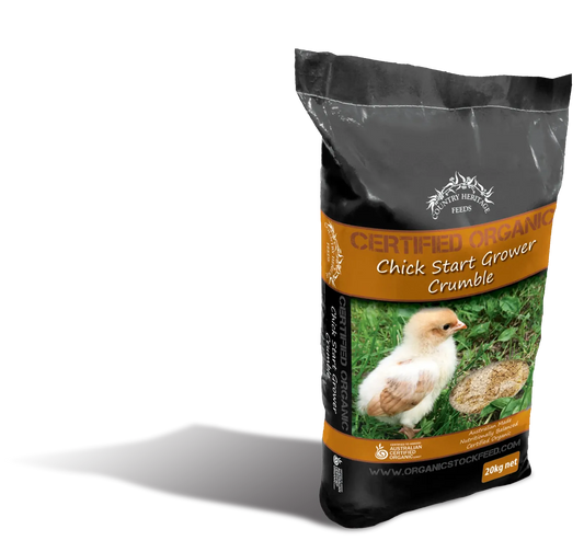 Country Heritage Organic Chick Starter Grower Crumble 20kg