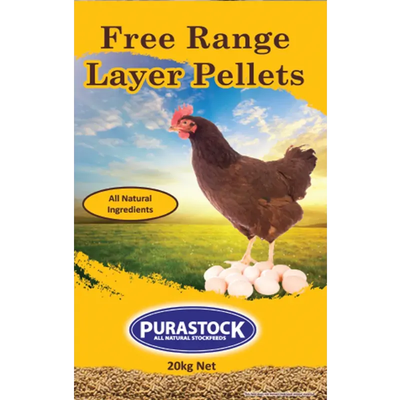 Purastock Free Range Layer Pellets 20kg