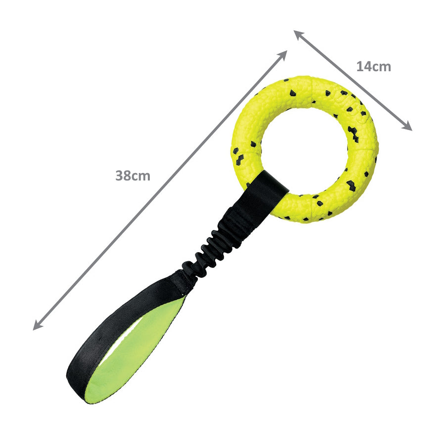 3 x KONG Reflex Bite Defying Floating Dog Toy - Reflex Tug