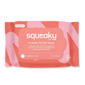 Squeaky Pet Probiotic Pet Ear Wipes Fragrance Free 20 Wipes