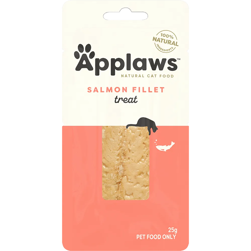 Applaws Cat Treat Whole Salmon Loin 25g x 18 Pack