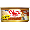 Inaba Churu Entree Mousse Chicken with Duck Wet Cat Food 156g x 24 Cans