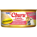 Inaba Churu Entree Mousse Chicken with Salmon Wet Cat Food 156g x 24 Cans