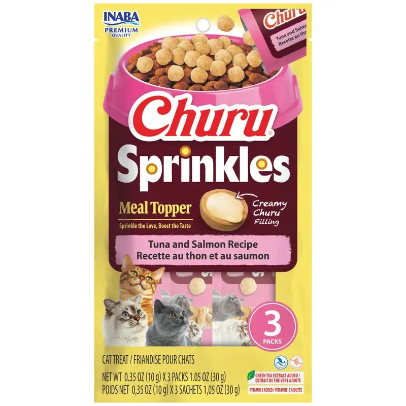 Inaba Cat Churu Sprinkles Tuna And Salmon 30G 6Pk (Om6)