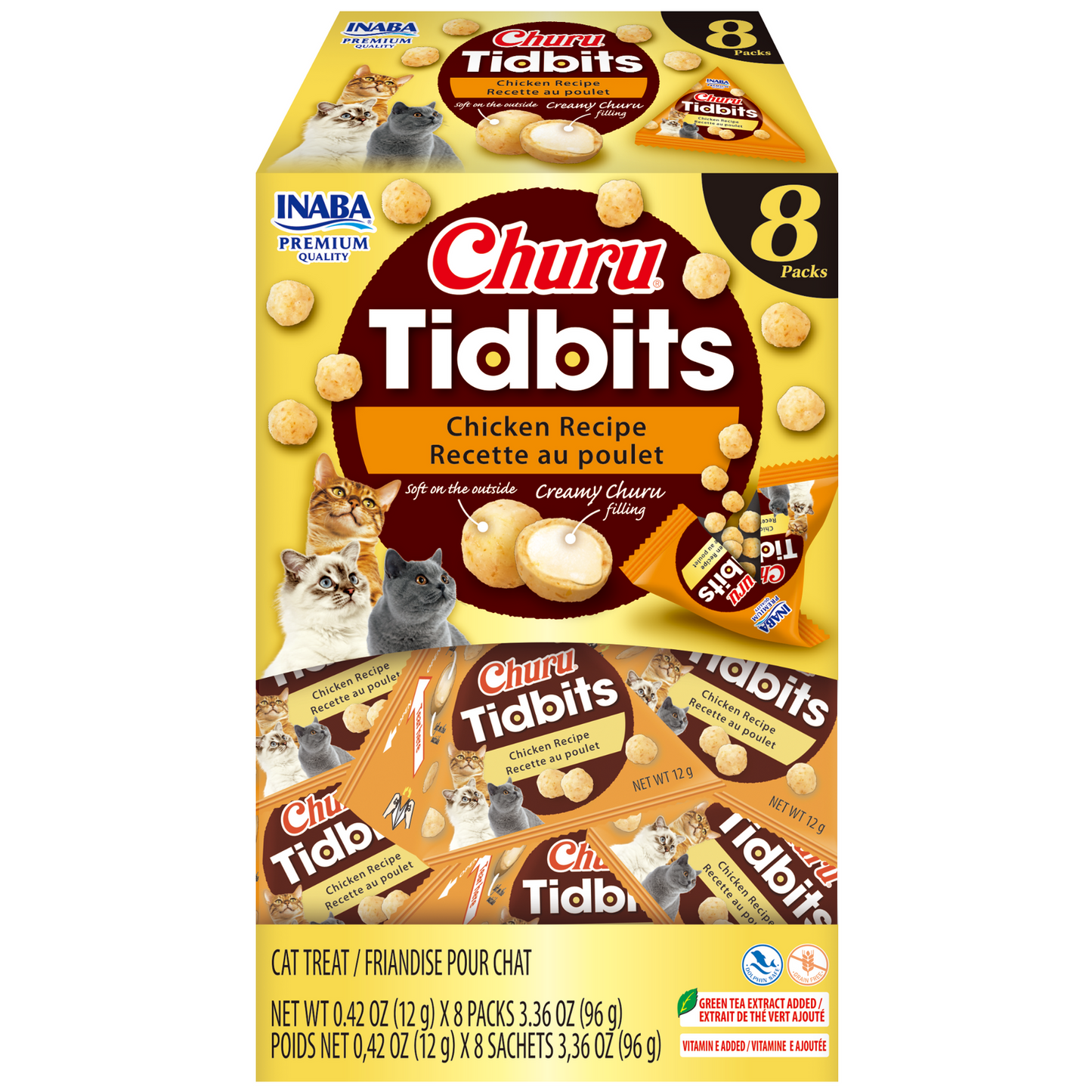 Inaba Cat Churu Tidbits Chicken 96G