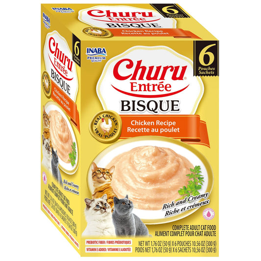Inaba Cat Churu Entree Bisque Chicken W Tuna 6X50G