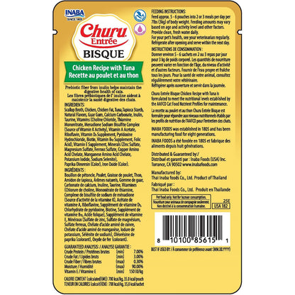 Inaba Cat Churu Ent Bisque Chickn Tuna 50G 6Pk Srt (Om6)