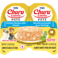 Inaba Cat Churu Ent Pate Chckn Cheese 35G 6Pk Twin Cups (Om6)